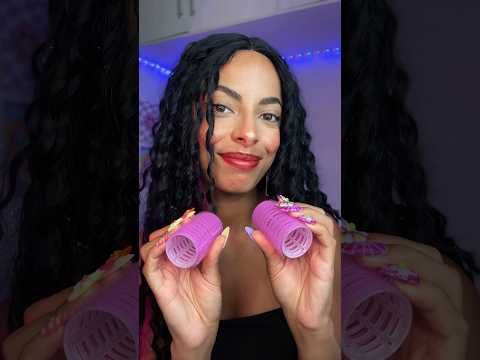 Finalizando seu cabelo #asmrbrasil #tingles #visualtingle #triggersforsleep #relax #asmrsounds