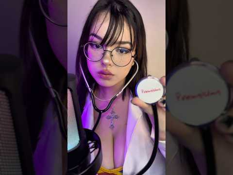 👩🏻‍⚕️Querem longo? #asmr #asmrroleplay #asmrmedicalexam
