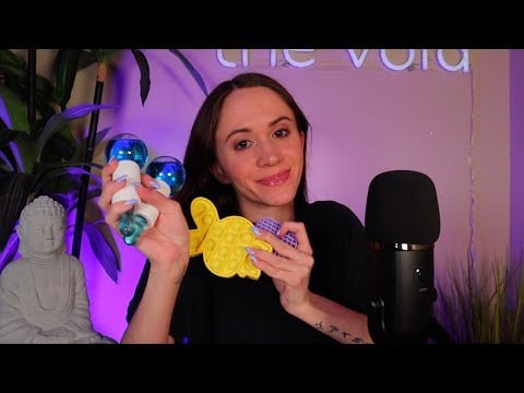ASMR / Close Whisper Ramble While Trying New Triggers