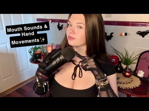 ASMR | Bewitching you 🔮✨ (hand movements, sticky mouth sounds, fast & aggressive) 