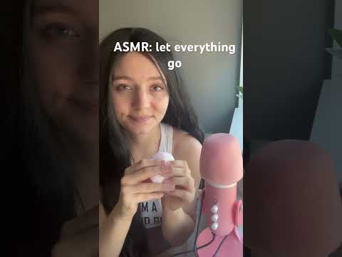 let everything go 🤍#asmr #girlfriendasmr #whispering #comfortaudio #cozyvibes