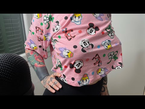 ASMR | T-shirt scratching ✨