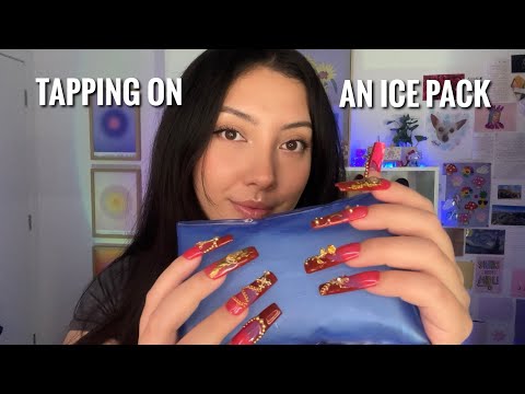 ASMR ice tapping 🧊