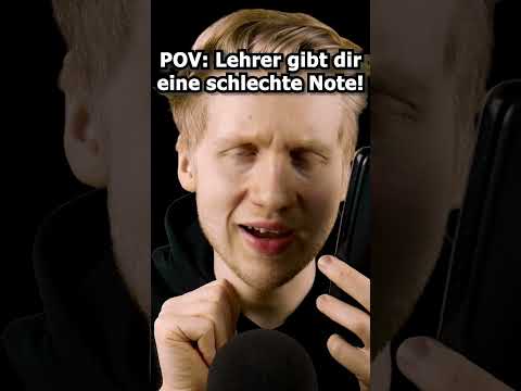 ASMR - POV: Lehrer gibt dir eine schlechte Note! #shorts #asmr #roleplay #deutscheasmr