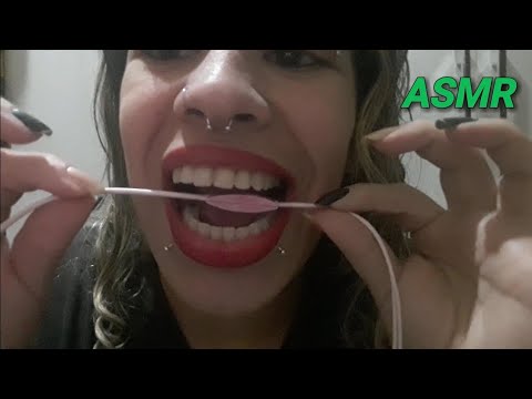 ASMR 👄🎙️mic nibbling