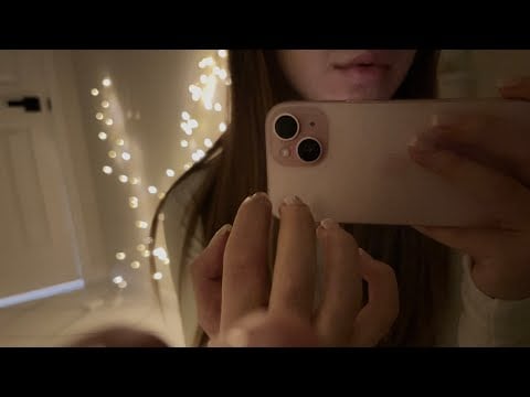 [ASMR - Whisper] X Marks The Spot (iphone tapping + scarching) 😴 