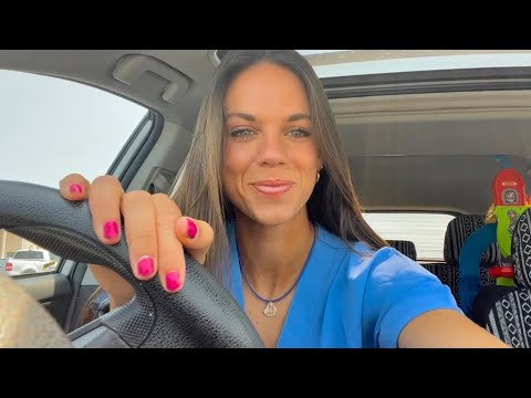 ASMR in the car 🚗 (lofi, soft spoken, random chit-chat)