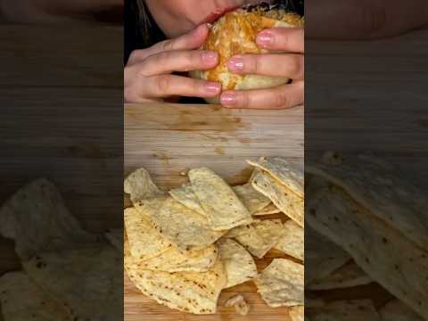 Eating giant burrito #asmr #youtubefood #burrito #foodshorts