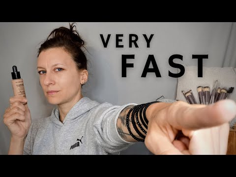 Fast ASMR, Fast Makeup ( The Fastest Ever)! No Talking, 💥DIFFERENT💥 than what you're used to 😉