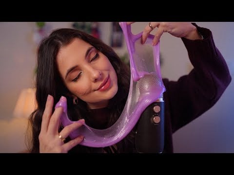ASMR CAFUNÉ COM SLIME NO SEU CÉREBRO 