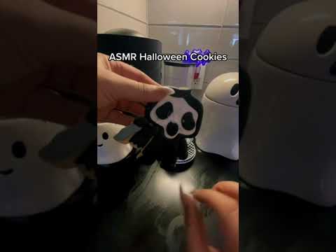 ASMR Halloween Cookies #shorts