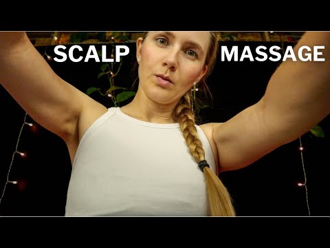 ASMR Binaural Sensitive Close Up Scalp Massage w/ 4 Mics (+ Scalp Scratch)