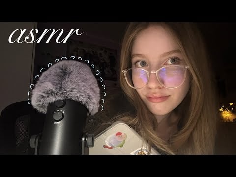 asmr 🤫 inaudible reading // mouth sounds