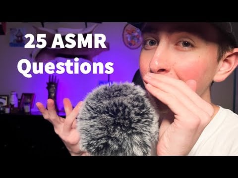 ASMR Tag (25 questions challenge) Close-Up Whispered