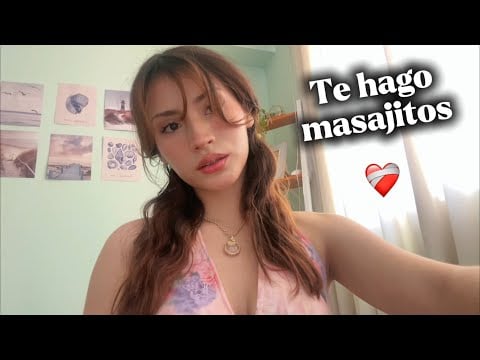 ASMR SUPER SUAVE Te Hago MASAJES y MIMOS Roleplay 💕