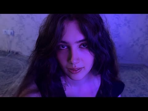 ASMR Your Girlfriend Gently Strokes Your Face and Whispers You to Sleep as Rain Falls Outside