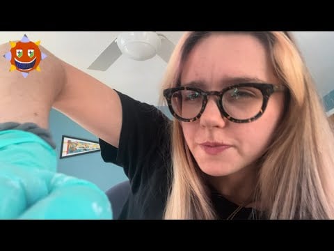 ASMR realistic hand massage (personal attention) gloves & lotion asmr