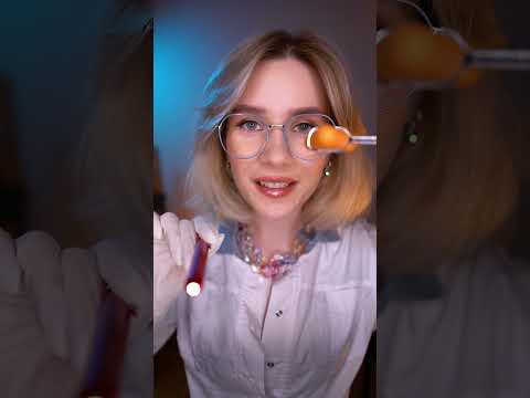 ❗️ АСМР БЫСТРЫЙ ОСМОТР ВРАЧА ЗА 1 МИНУТУ 👩‍⚕️ asmr fast doctor exam