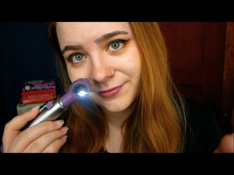 Doctor is OBSESSED with Your Ears! Ear Exam with Otoscope, Measuring, & Palpation 🩺 ASMR Medical  RP