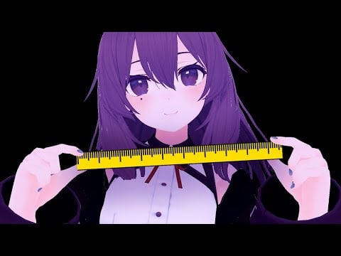 ASMR Measuring You With Soft Spoken "Mhm"'s