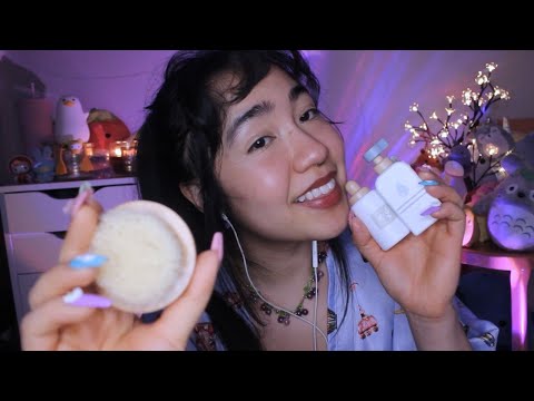 ASMR | 40 MINUTOS DE SPA (skincare e atenção pessoal com objetos de madeira)