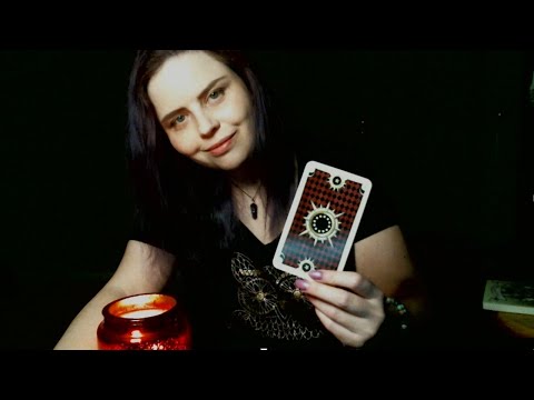 ASMR Tarot Reading Session (Learning Tarot session)