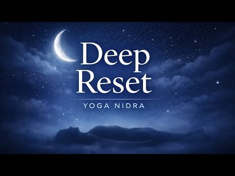 Yoga Nidra for Deep Nervous System Reset 🌙 40 Min | Reduce Anxiety, Lower Cortisol & Sleep Deeply