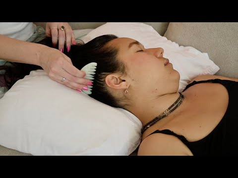 ASMR Ear & Scalp Attention Until She Falls Asleep 😴 @semideasmr (Whisper)