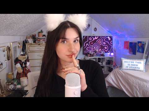 3rd ASMR Video (soft spoken, fast paced, lofi)