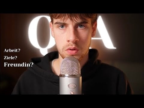 ASMR Q&A - Get To Know Me Better (German)