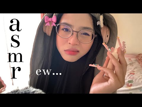 ASMR IN MALAY🇲🇾 MEAN BESTIE DOES UR MAKEUP FOR OLYMPICS🏅💅🏻(she actually loves u)👀