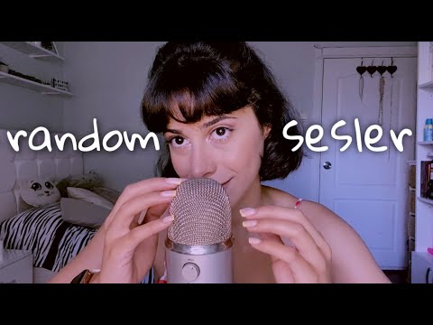 RAHATLATICI MİKROFON TIRMALAMA, ANLAŞILAMAYAN FISILTI | random asmr triggers lofi | ASMR TÜRKÇE