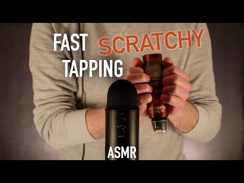 ASMR Fast Scratchy Tapping (No Talking)