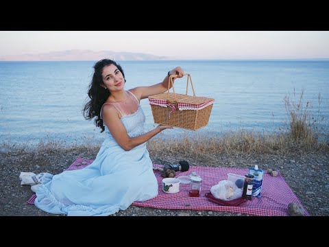 ASMR: Piquenique à Beira do Mar Egeu