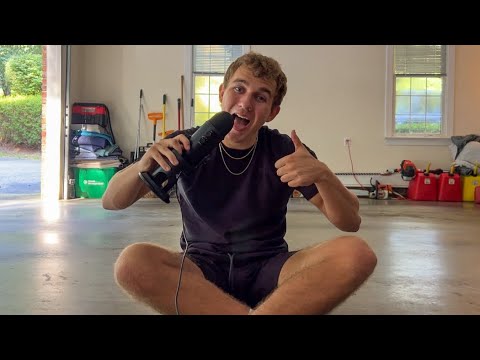 Lofi ASMR mouth sounds rambles about dating school gym 🦾