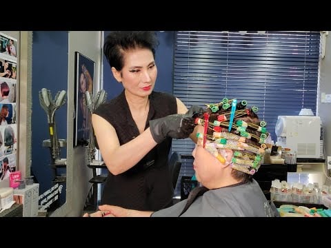 Hair Salon ASMR – Calm, Clean, Focused Hair Work