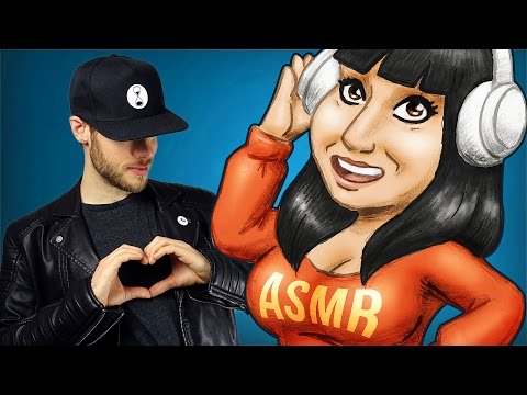 Asmr - Collab with Asmr Zeitgeist - Drawing each other..relaxing tingly sounds/ visuals