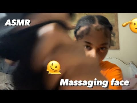 ASMR| Fast and Aggressive Face Beating Massage 🫠 + Tapping Sounds