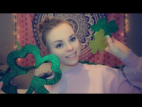 ASMR! St. Patrick's Day Tapping! ☘️ 💚￼ ( short nails)