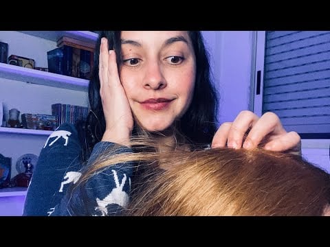 ASMR✨ TÚ PROFESORA FAV TE QUITA LOS PIOJOS/ EPIDEMIA EN EL COLE ✨RolePlay 🐛🦟🐞♥️
