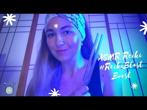 [ASMR] Reiki Master Healing Fast Tune-Up Session | Tuning Forks |#ReikiBlastBoost | ✌️Episode 2✌️