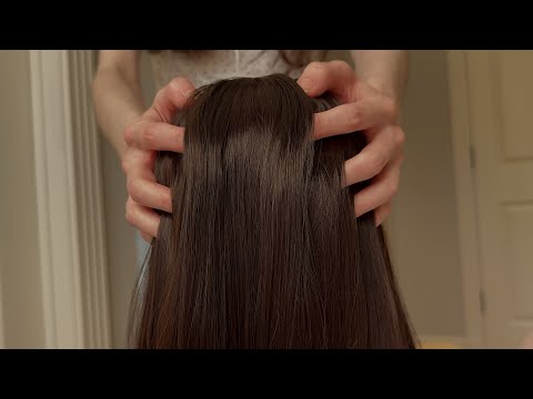 ASMR gentle scalp massage to help you sleep😴 | no talking