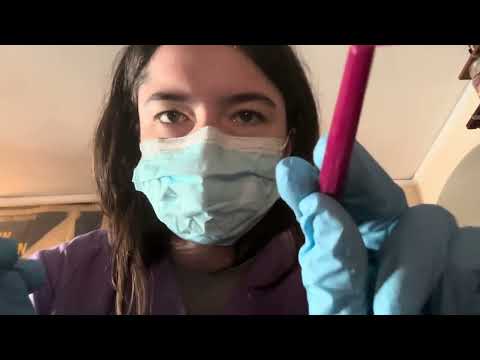 Dental Exam (cleaning, cavity removal) | ASMR Medical role play