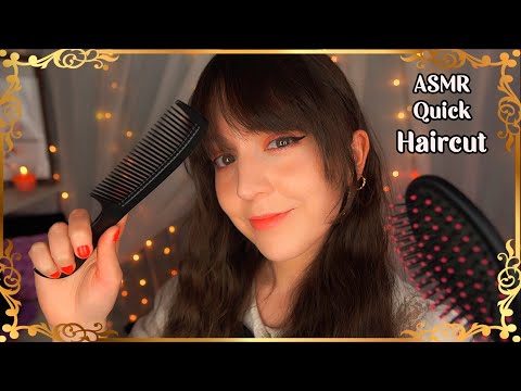 ⭐ASMR The Midnight Hair Salon: Quick Haircut (Subtítulos, Soft Spoken)