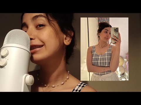 Asmr in persian | ایده ی نشون دادن لباس و زمزمه نامفهوم | inaudible & show my outfit