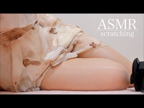 【ASMR/実写】あなたが眠るまでお耳の側ですりすりパンストスクラッチ&タッピング💕【睡眠導入/Thighs/No Talking/Sleep/Tapping/Scratching/cosplay】