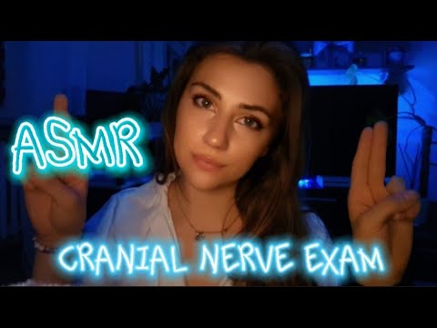 [ASMR PL] Cranial nerve exam 🧠👀 (white noise, whispering, personal attention, keyboard sounds)