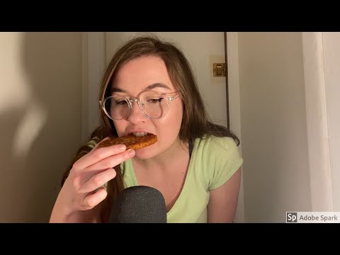 ASMR Eating a Crispy Hash Brown