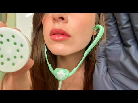 ASMR | Doctor Checkup Role Play 💉 with latex gloves