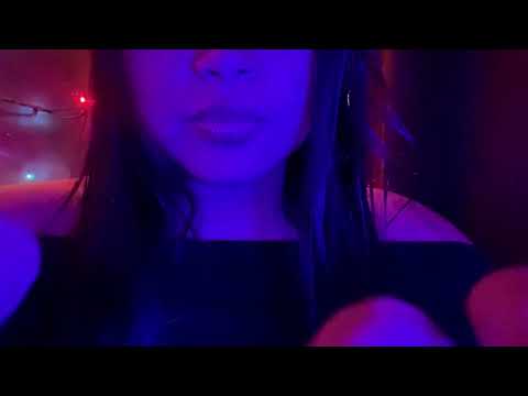 ASMR Poking and Tapping Your Face ~ Actual Camera Touching, Hand Sounds, & Hand Movements